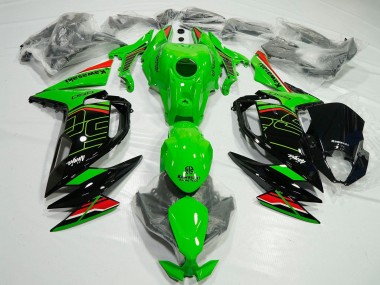 Carenagem Moto Kawasaki Ninja 650 EX650 2020-2024 - Verde Vermelho Preto Branco