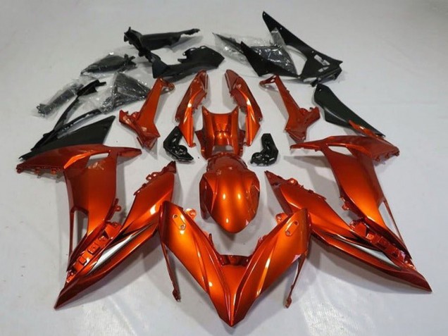 Carenagens Moto Kawasaki Ninja 650 EX650 2020-2025 - Laranja
