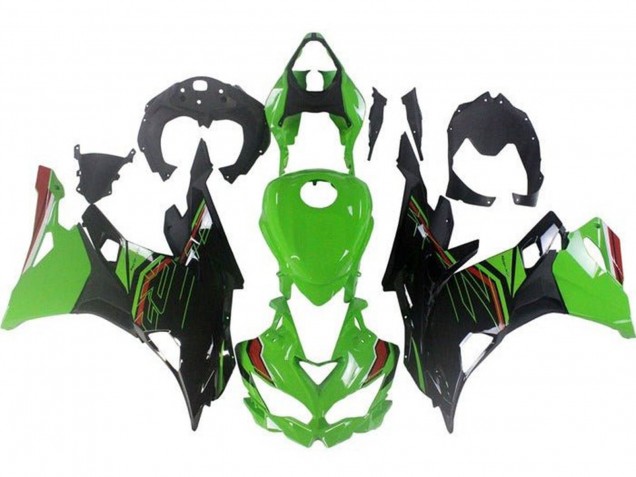 Carenagens Moto Kawasaki ZX25R ZX-25R 2019-2025 - Verde Preto Vermelho