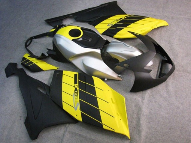 Carenagens Moto BMW K1200S 2005-2010 - Prata Amarelo Preto