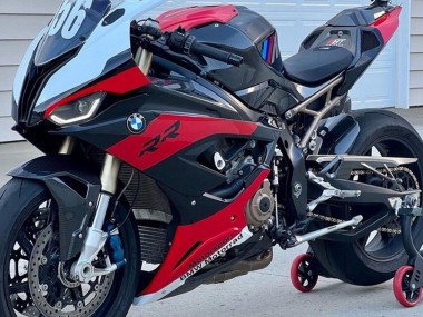 Carenagens Moto BMW S1000RR 2019-2022 - Vermelho Preto Branco