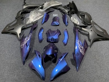 Carenagens Moto BMW S1000RR 2019-2022 - Azul Preto Fosco