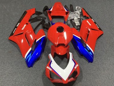 Carenagens Moto Honda CBR1000RR 2004-2005 - Branco Vermelho Azul Motul