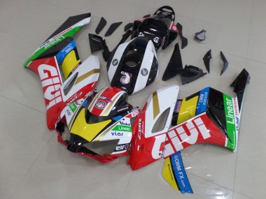 Carenagens Moto Honda CBR1000RR 2004-2005 - Branco Vermelho Preto Amarelo Verde Givi