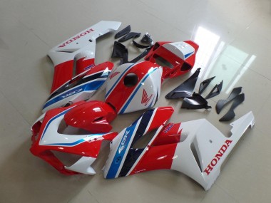 Carenagens Moto Honda CBR1000RR 2004-2005 - Branco Vermelho Azul Preto HRC
