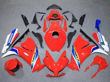 Carenagens Moto Honda CBR1000RR 2012-2016 - Branco Vermelho Azul Ouro