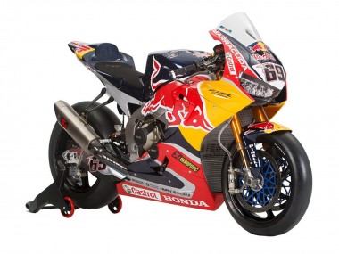 Carenagens Moto Honda CBR1000RR 2017-2023 - Vermelho Amarelo Branco Preto Red Bull Hayden