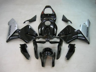 Carenagens Moto Honda CBR600RR 2005-2006 - Preto Prata