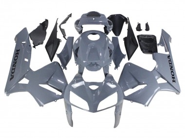 Carenagens Moto Honda CBR600RR 2005-2006 - Cinzento Preto