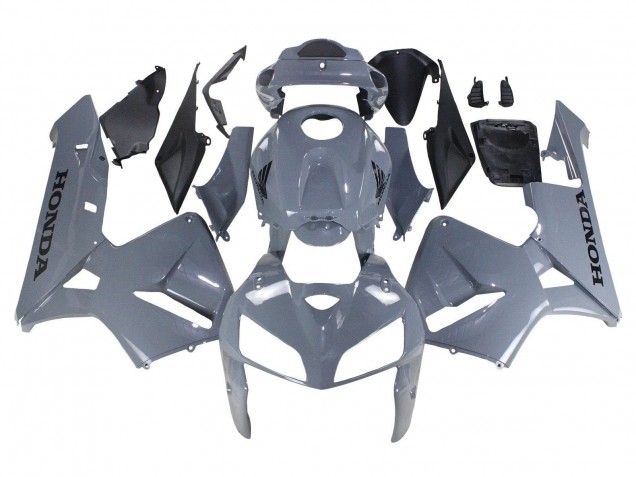 Carenagens Moto Honda CBR600RR 2005-2006 - Cinzento Preto