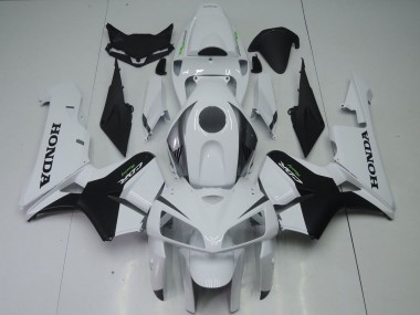 Carenagens Moto Honda CBR600RR 2005-2006 - Branco Preto Prata Verde