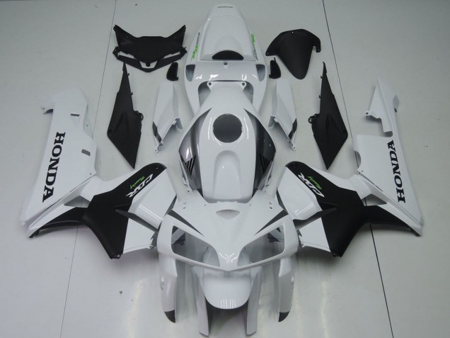 Carenagens Moto Honda CBR600RR 2005-2006 - Branco Preto Prata Verde