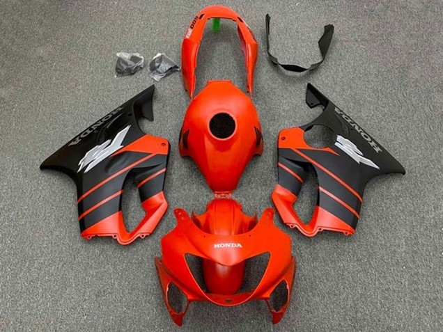Carenagens Moto Honda CBR600 F4i 2004-2007 - Vermelho Preto Fosco