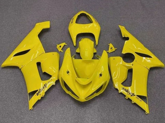 Carenagens Moto Kawasaki ZX6R 2005-2006 - Amarelo