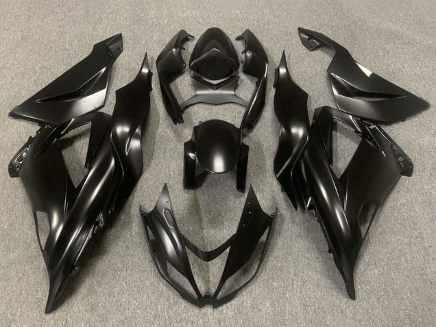 Carenagens Moto Kawasaki ZX6R 2013-2018 - Preto Fosco