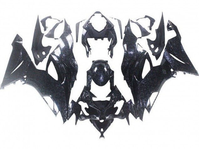 Carenagens Moto Kawasaki ZX6R 2019-2022 - Falso Chopped Fibra de Carbono