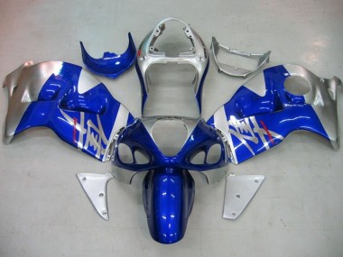 Carenagens Moto Suzuki GSXR 1300 Hayabusa 1996-2007 - Azul Prata Vermelho