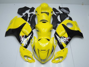 Carenagens Moto Suzuki GSXR 1300 Hayabusa 2008-2020 - Amarelo Preto Prata Branco Vermelho