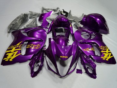 Carenagens Moto Suzuki GSXR 1300 Hayabusa 2008-2020 - Roxo Amarelo