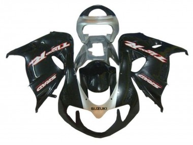 Carenagens Moto Suzuki TL1000R 1998-2003 - Preto Brilhante Cinzento