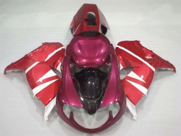 Carenagens Moto Suzuki TL1000R 1998-2003 - Vermelho Branco Rosa Preto
