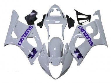 Carenagens Moto Suzuki GSXR 1000 2003-2004 - Branco Roxo