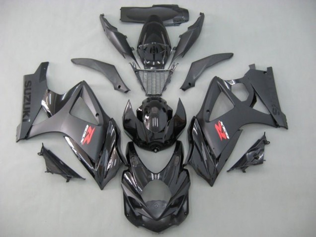 Carenagens Moto Suzuki GSXR 1000 2005-2006 - Preto Brilhante Preto Fosco Vermelho Branco