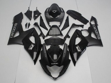 Carenagem Moto Suzuki GSXR 1000 2005-2006 - Preto Brilhante Preto Fosco