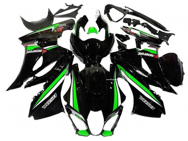 Carenagens Moto Suzuki GSXR1000 2017-2024 - Preto Verde Branco Listra