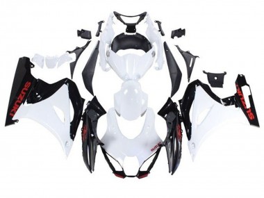 Carenagens Moto Suzuki GSXR1000 2017-2024 - Branco Preto Vermelho