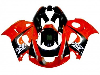 Carenagens Moto Suzuki GSXR 600 / GSXR 750 1996-2000 - Vermelho Preto Prata