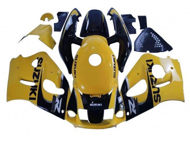 Carenagens Moto Suzuki GSXR 600 / GSXR 750 1996-2000 - Amarelo Preto