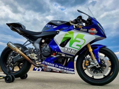 Carenagens Moto Yamaha YZF R7 2021-2024 - Azul N2