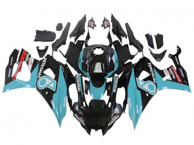 Carenagens Moto Yamaha YZF R7 2021-2024 - Preto Azul Petronas