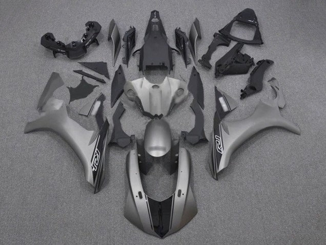 Carenagem Moto Yamaha YZF 1000 R1 2015-2019 - Preto Fosco Preto Brilhante