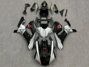 Carenagens Moto Yamaha YZF 1000 R1 2015-2019 - Prata Preto