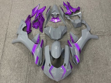 Carenagens Moto Yamaha YZF 1000 R1 2015-2019 - Nardo Cinzento Roxo