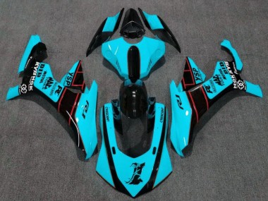 Carenagens Moto Yamaha YZF 1000 R1 2015-2019 - Azul Preto Vermelho