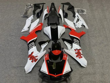 Carenagens Moto Yamaha YZF 1000 R1 2020-2025 - Branco Vermelho Preto Brilhante GYTR