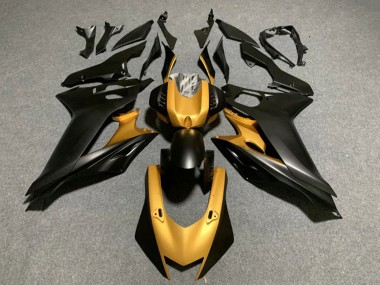 Carenagens Moto Yamaha YZF 1000 R1 2020-2025 - Ouro Preto Fosco