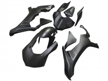 Carenagens Moto Yamaha YZF 1000 R1 2020-2025 - Preto Fosco Prata