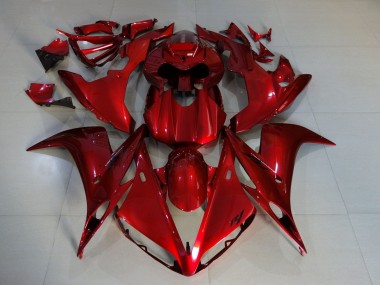 Carenagens Moto Yamaha YZF 1000 R1 2004-2006 - Doce Vermelho