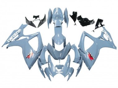 Carenagens Moto Suzuki GSXR 600 / GSXR 750 2006-2007 - Azul Cinzento Branco Vermelho