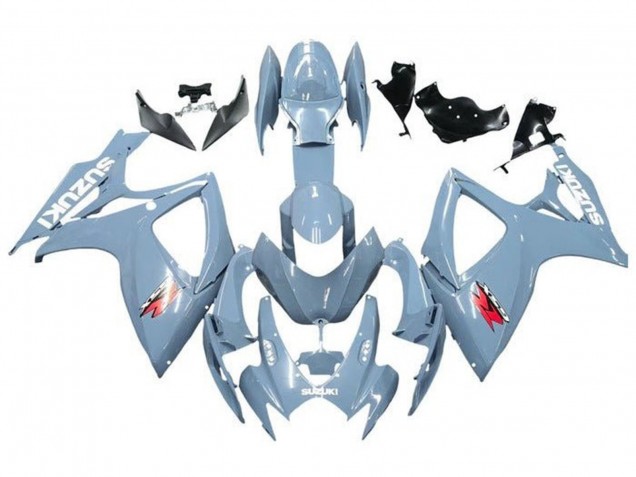 Carenagens Moto Suzuki GSXR 600 / GSXR 750 2006-2007 - Azul Cinzento Branco Vermelho