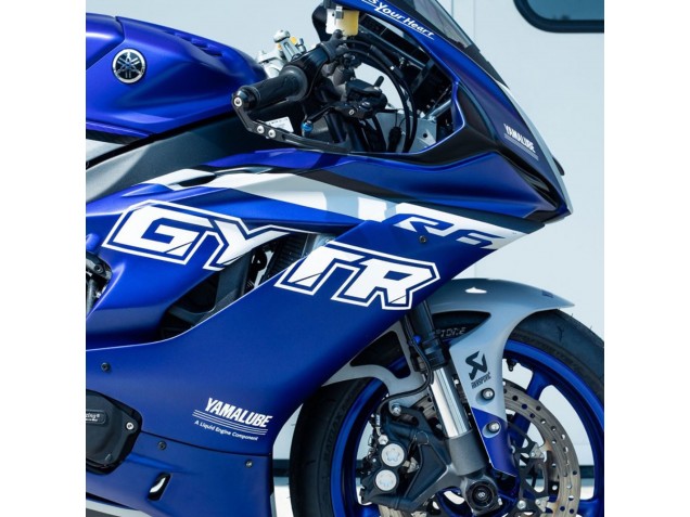 Carenagens Moto Yamaha YZF R6 2017-2025 - Azul Prata GYTR