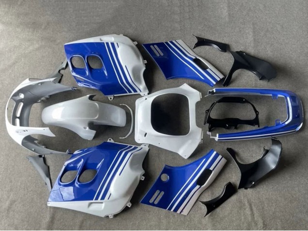 Carenagens Moto Honda CBR1000F Hurricane 1987-1988 - Branco Azul