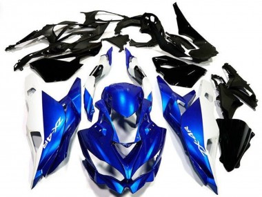 Carenagens Moto Kawasaki ZX4R ZX-4RR 2019-2025 - Branco Azul