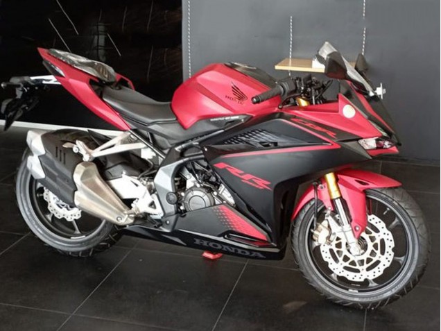 Kits Carenagem Moto Honda CBR250RR 2017-2022 - Vermelho Preto Fosco