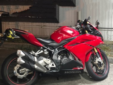 Carenagem Moto Honda CBR250RR 2017-2022 - Vermelho Preto Fosco