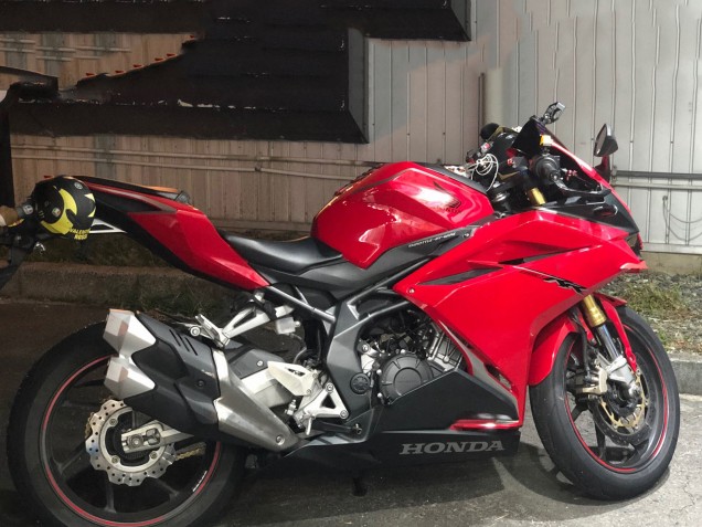 Carenagem Moto Honda CBR250RR 2017-2022 - Vermelho Preto Fosco